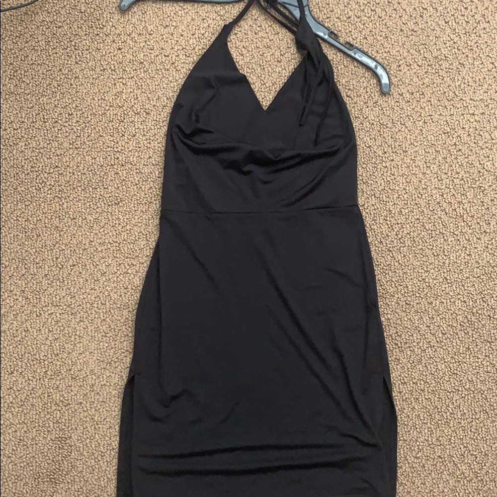 Sexy black dress